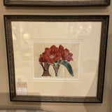 Hand Painted Floral Art