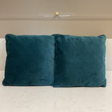 Pair of Teal Pillows