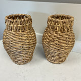 Pair of Hyacinth Vases