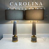 Pair of Moselle Lamps by Crestview Collection