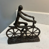 Cast Iron Bicyclist