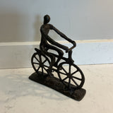 Cast Iron Bicyclist