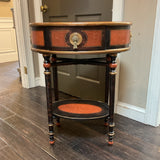 Oval End Table