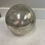 8" Mercury Glass Orb