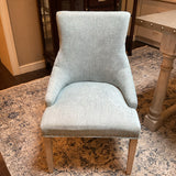 Blue Tufted Chair
