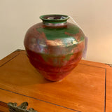 Raku Pottery Vase
