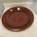 Large Red Pottery Bowl