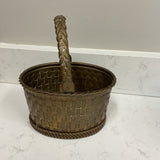 Small Brass Basket