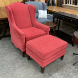 Bassett Chair and Ottoman