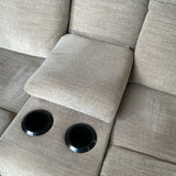LazBoy Power Reclining Jay Loveseat with Headrest Adjustment