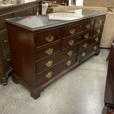 Drexel Dresser with Glass Top