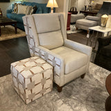 England Chair W/ Ottoman (R)