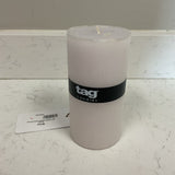 White Color Studio Pillar Candle  (228A100064)