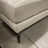 Williams Sonoma Andes Leather Ottoman