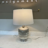 Mercury Glass Lamp ( As is)