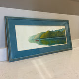 Watercolor Boat Art