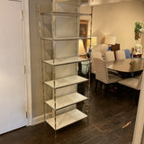 Global Views Nickel & Marble Etagere