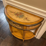 Demilune with Oval Mirror