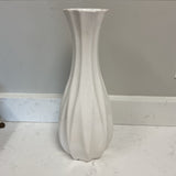Tall White Vase