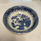 Ocean Blue Willow Bowl
