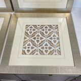 Set of 4 Bassett Framed Art