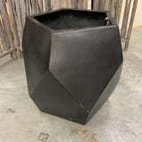 Polygon Black Planter