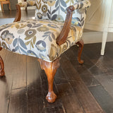 Claw Foot Martha Washington Chair