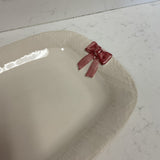 Faiancas Ramos Cermaic Tray with Bow