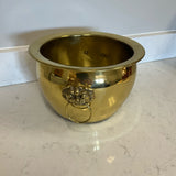 Brass Dragon Planter