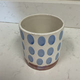Blue Dot Planter