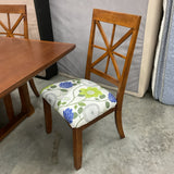 Dining Table with 6 Chairs and 1 Leaf
