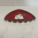 Fitz and Floyd Snowman Dish