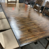 Kincaid Table, 2 Leaves, and 8 Chairs