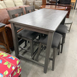 Caitbrook Counter Height Table with 4 Stools