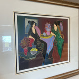 Lilac's Lullaby by Itzchak Tarkay Embellished Serigraph