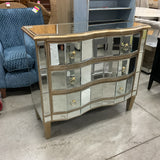 3 Drawer Mirrored Chest