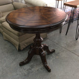 Haverty's  Round 1 Drawer Entry Table