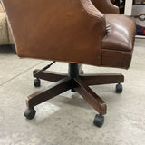 Restoration Hardware Leather Desk Chair