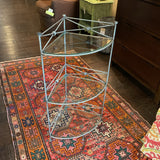 3-Tier Glass Corner Shelf