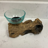 Wood Tea light Candle Holder