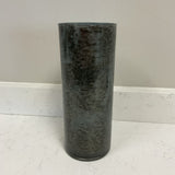Black and Blue Cylinder Vase
