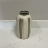 Green & White Vase