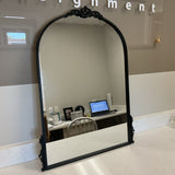 Black Metal Mirror