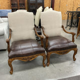 Pair of Best Home Furnishings Leather Chairs