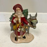 Vintage Old World Santa As Is