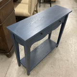 2 Drawer Navy Console