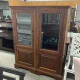 2 Piece Display Cabinet