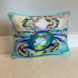 Small Crab Indoor/Outdoor Pillow