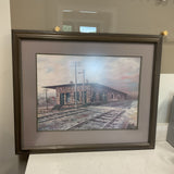 Vintage Train Art