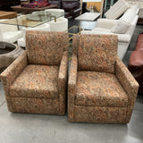 Pair of Bradington-Young Jaxon Swivel Chairs